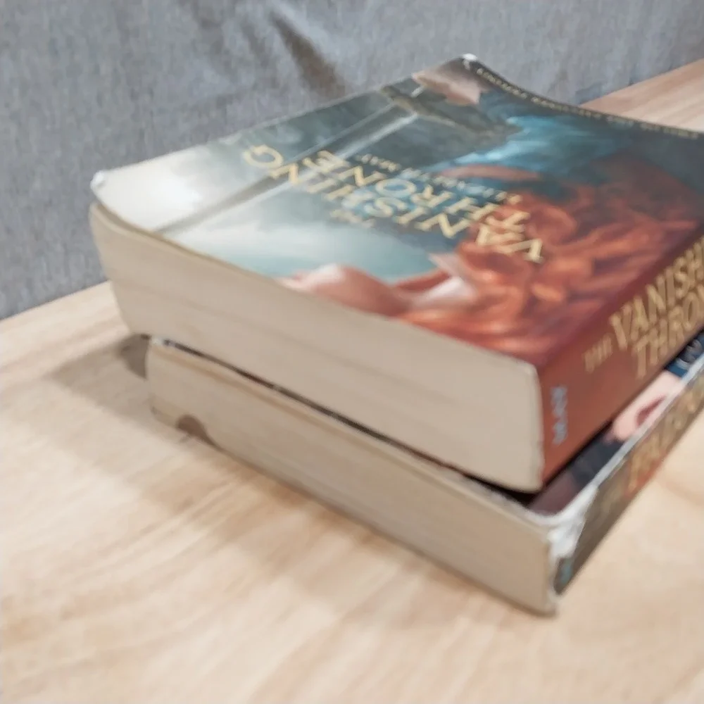 Elizabeth‎ May YA Fantasy Books The Falconer Vanishing Throne Lot of 2 Paperback